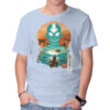 Ukiyo E Airbender Anime T-shirt