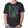 Neon Manga Anime T-shirt