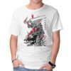 Lone Swordsman Sumi-e Anime T-shirt