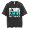 Anime Dads Otaku Cosplay Vintage Father's Day Anime Shirt