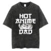 Hot Anime Dad Otaku Cosplay Father's Day T-Shirt Father's Day Anime T-shirt