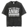 I Only Care About Anime Vintage Father's Day Anime Shirt