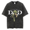 Star Wars Yoda Lightsaber Best Dad Father's Day T-Shirt