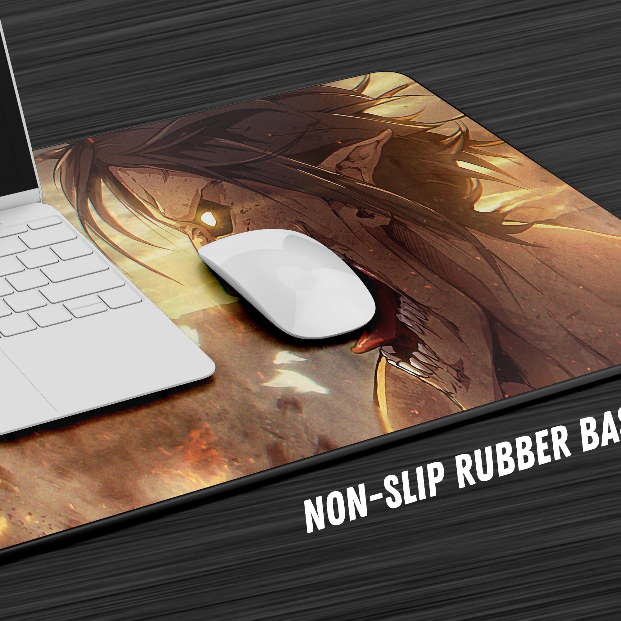 Attack Titan vs Armored Titan Gaming Anime Mouse Pad