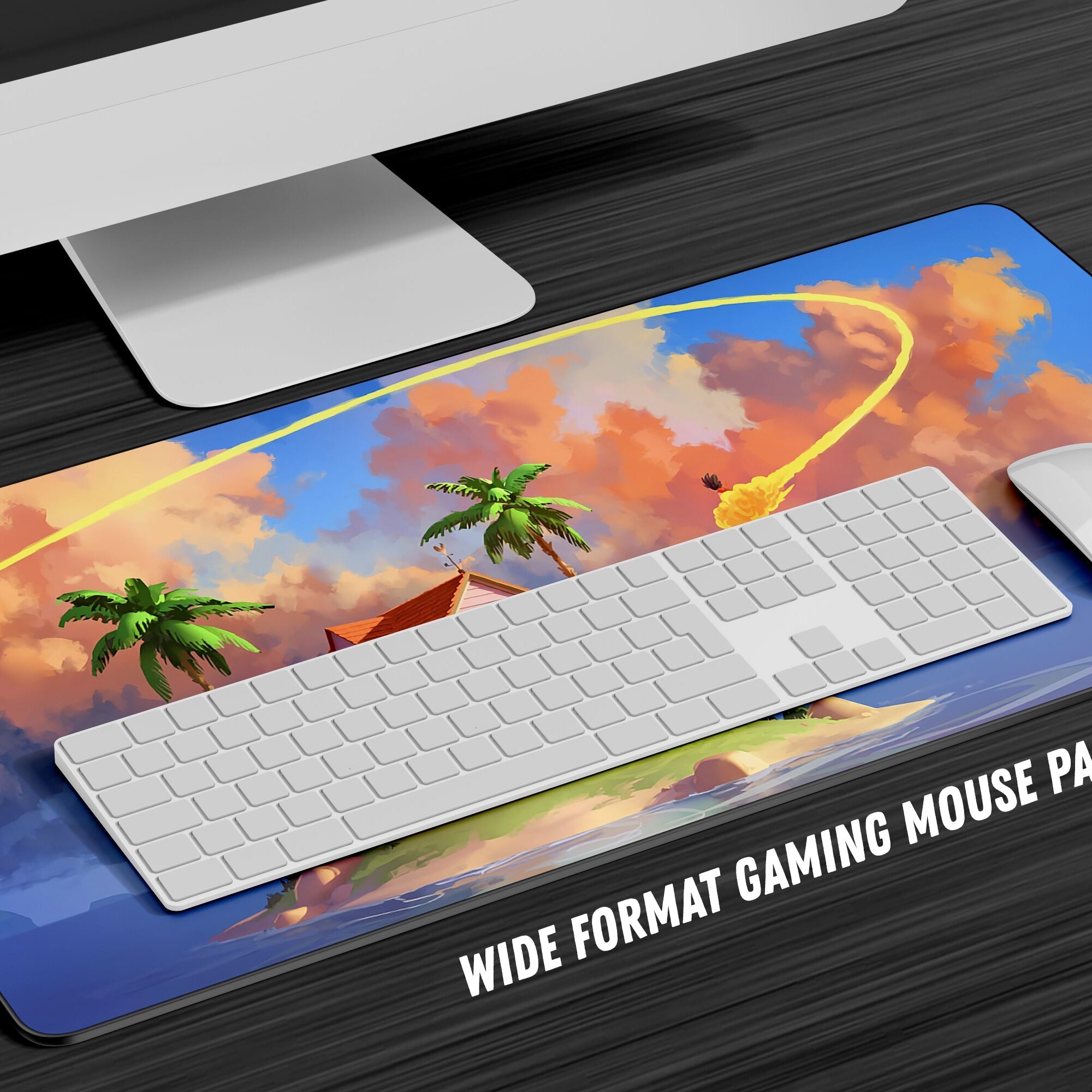 Dragon Ball Kame House Gaming Anime Mouse Pad