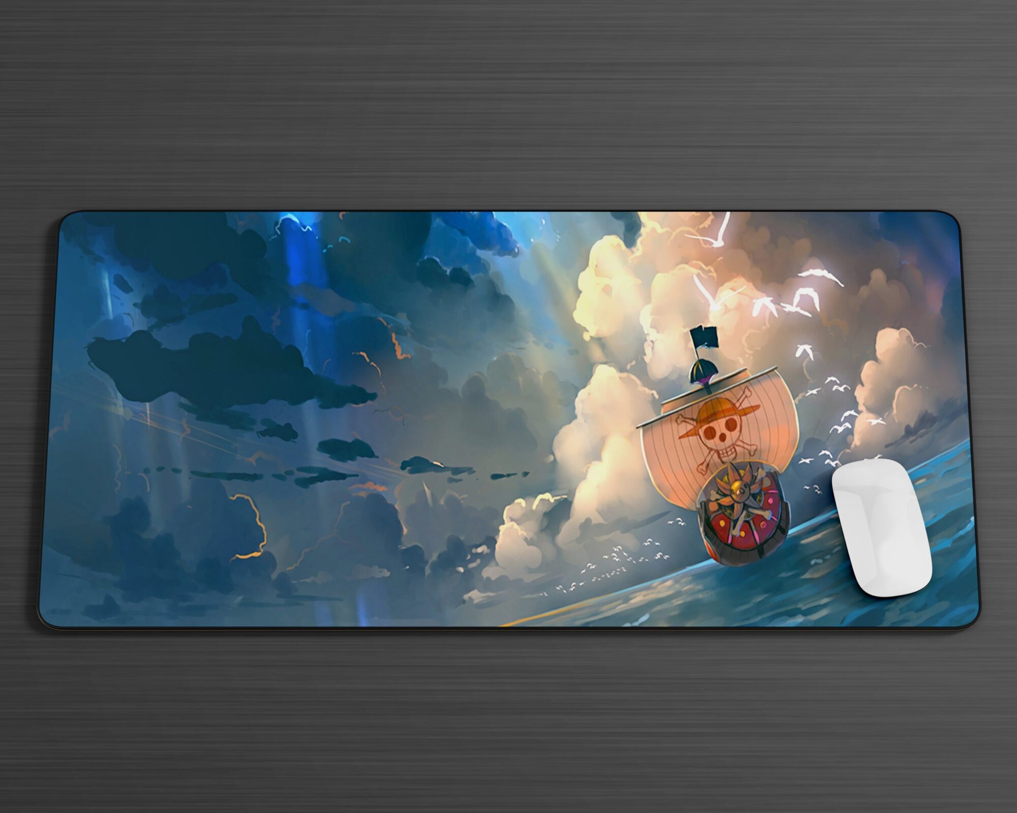 One Piece A Thousand Sunny Gaming Anime Mouse Pad