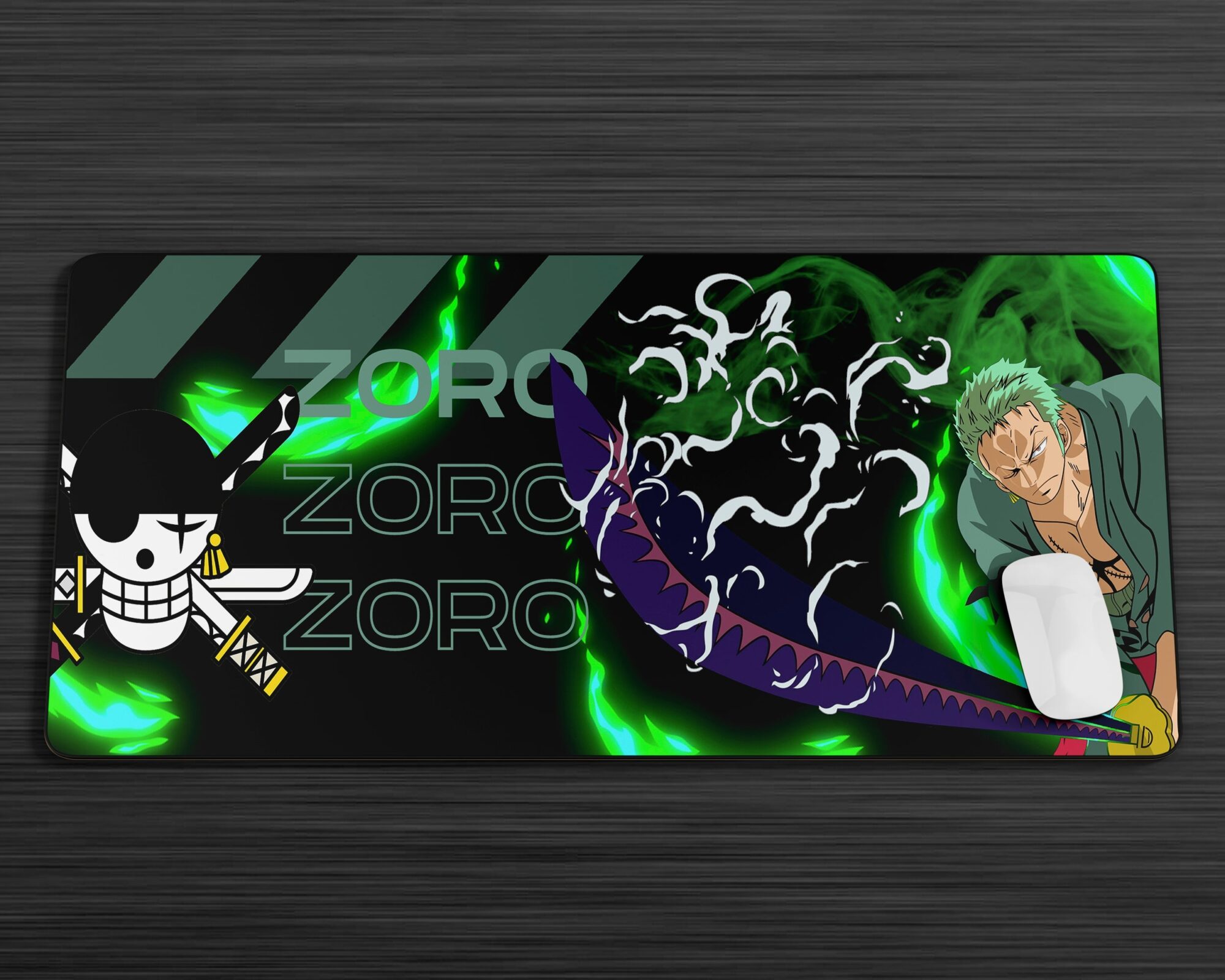 One Piece Zoro Gaming Anime Mouse Pad