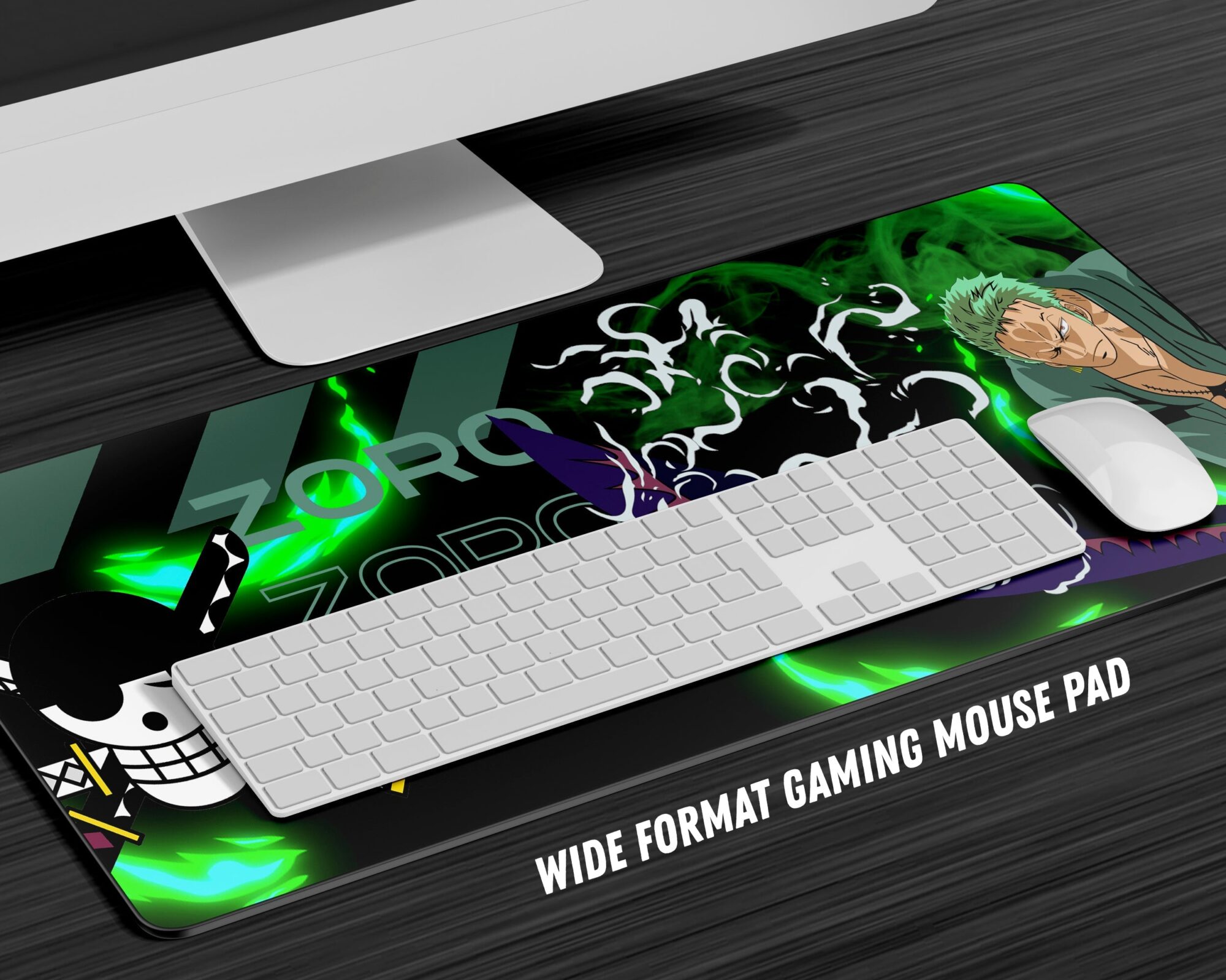 One Piece Zoro Gaming Anime Mouse Pad