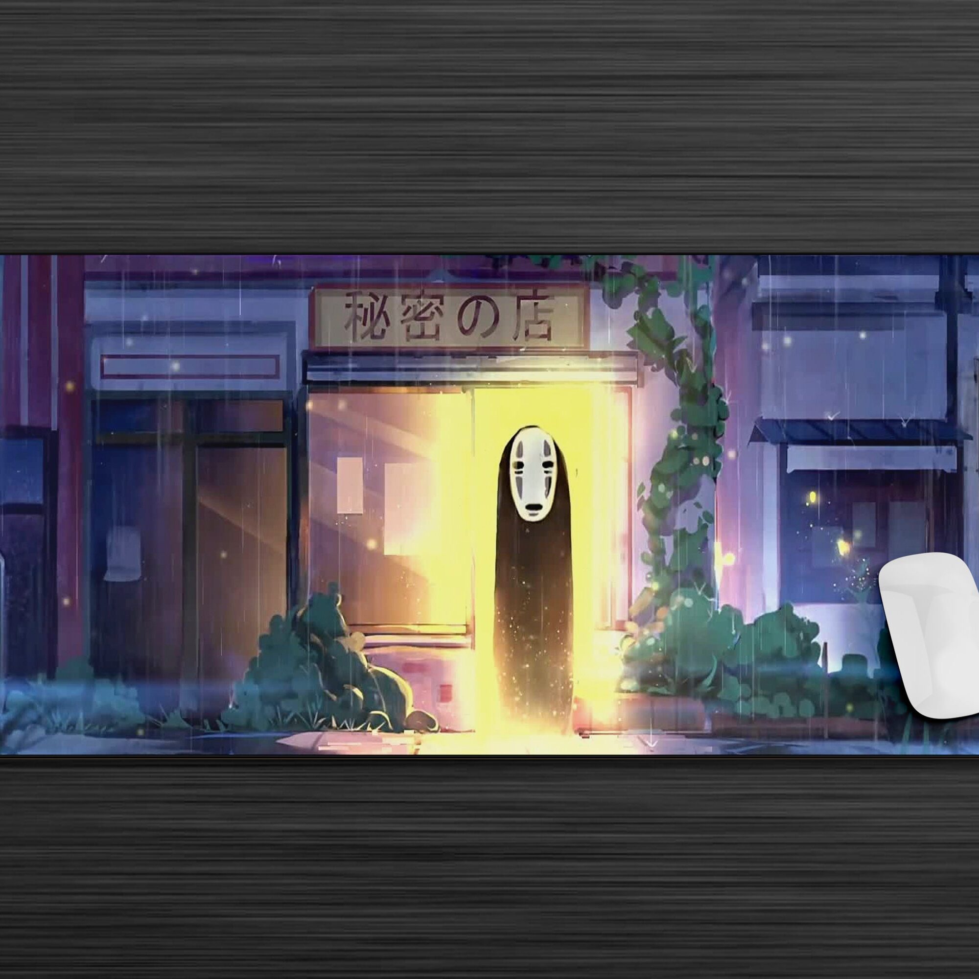 Spirited Away No Face Gaming Anime Mouse Pad