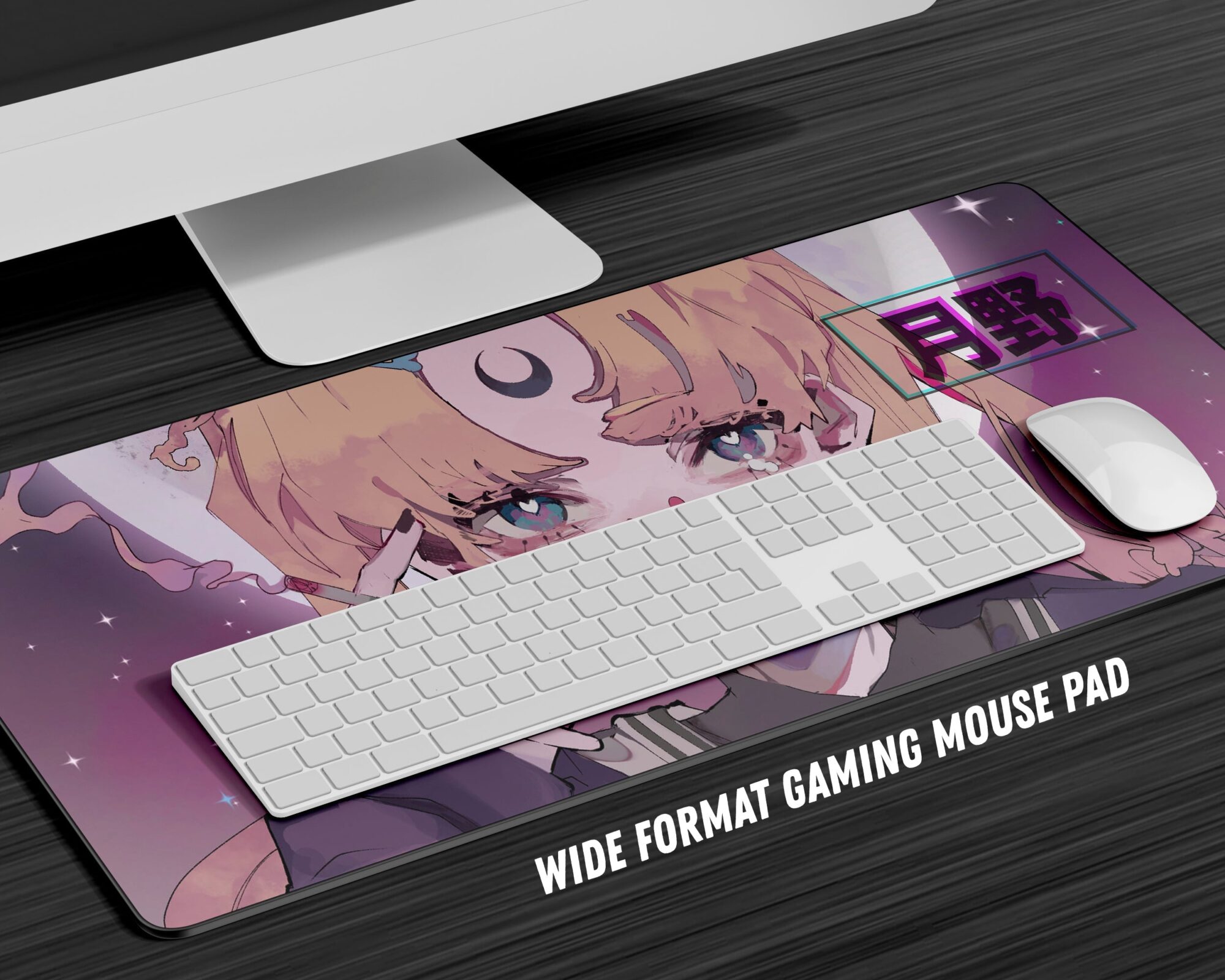 Sailor Moon Glitch Gaming Anime Mouse Pad