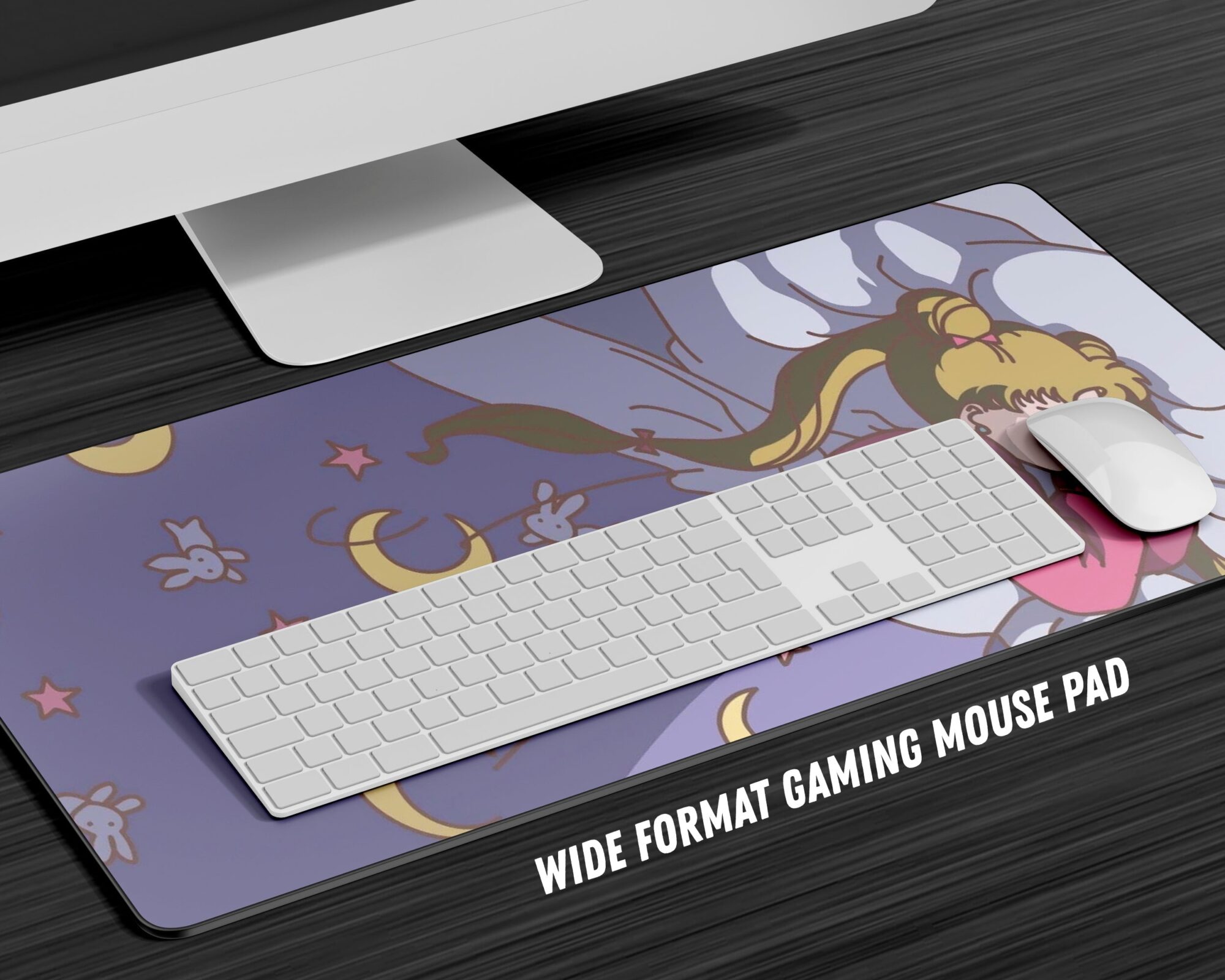 Sleepy Sailor Moon Gaming Anime Mouse Pad