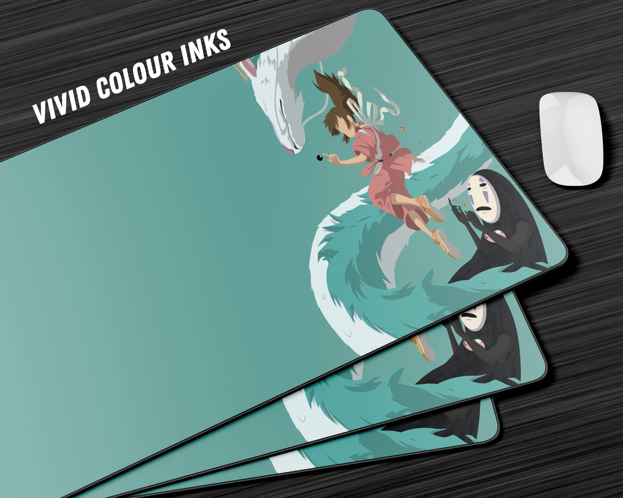 Spirited Away Haku and Chihiro Gaming Anime Mouse Pad