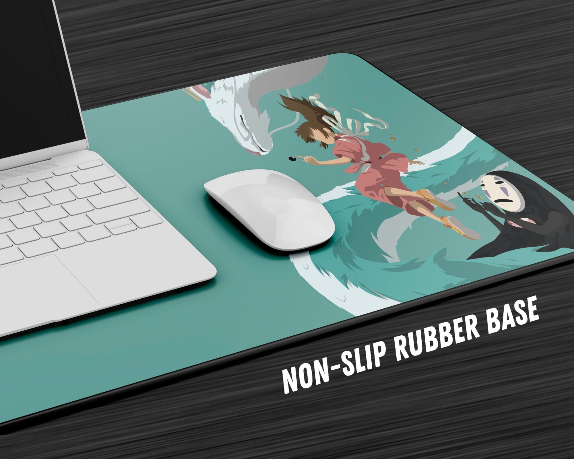 Spirited Away Haku and Chihiro Gaming Anime Mouse Pad