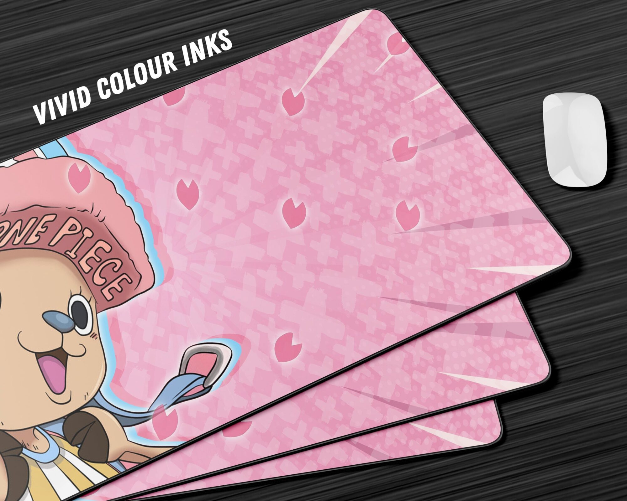 One Piece Cute Chopper Pink Gaming Anime Mouse Pad