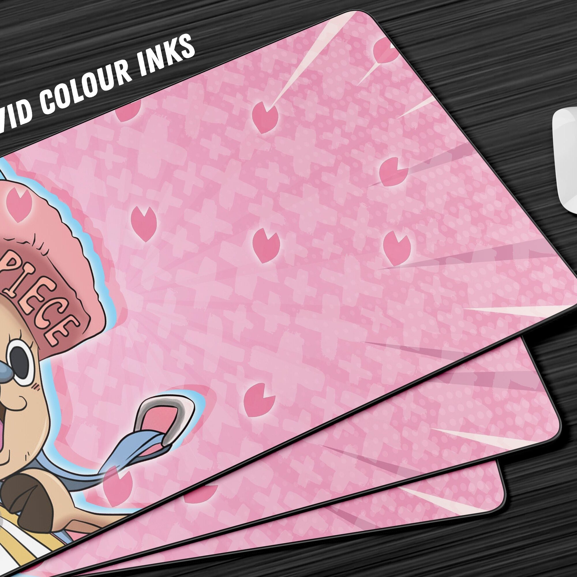 One Piece Cute Chopper Pink Gaming Anime Mouse Pad