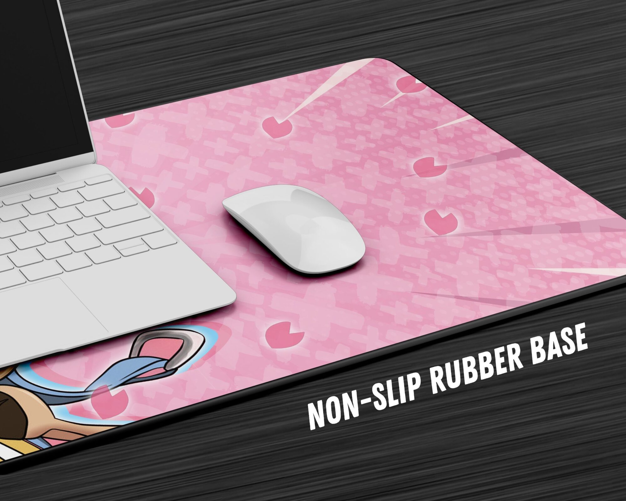 One Piece Cute Chopper Pink Gaming Anime Mouse Pad