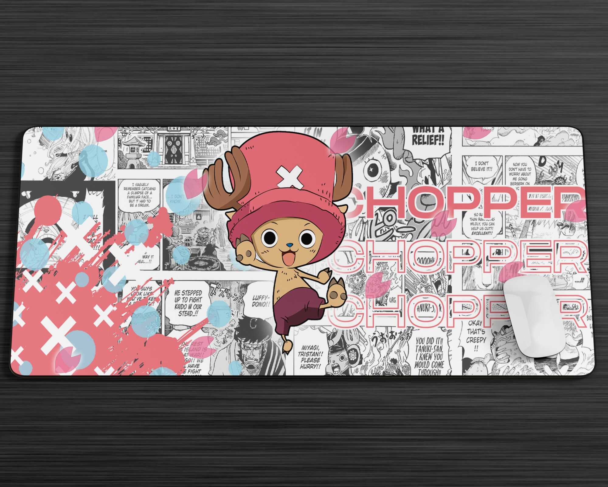 One Piece Chopper Manga Gaming Anime Mouse Pad