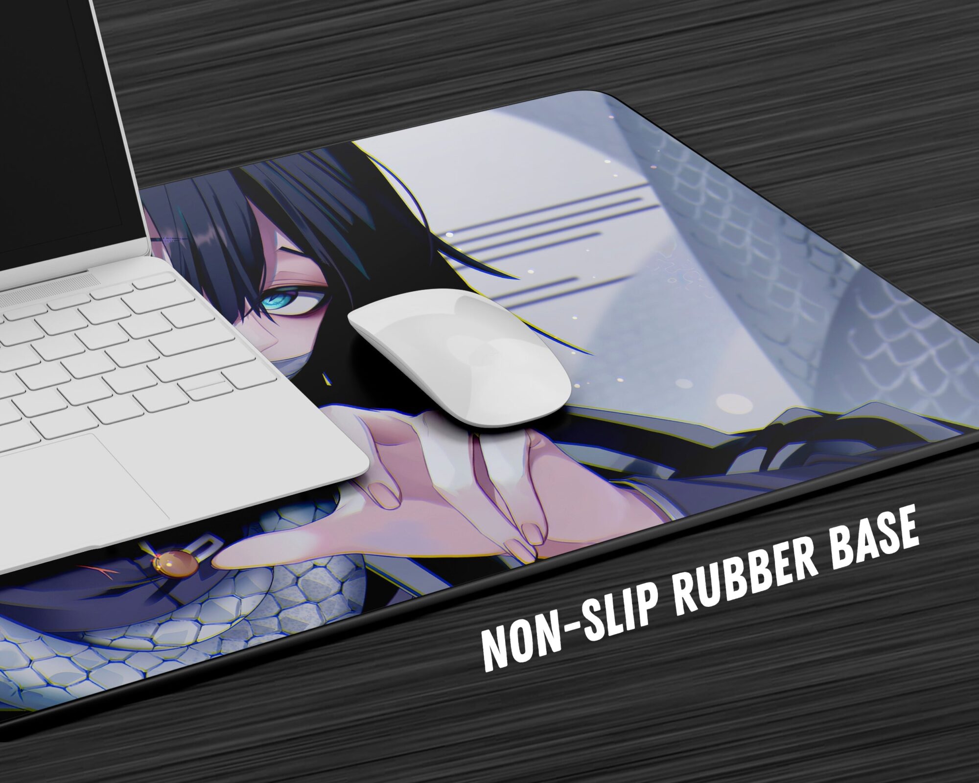 Demon Slayer Obanai Iguro Serpent Hashira Gaming Anime Mouse Pad