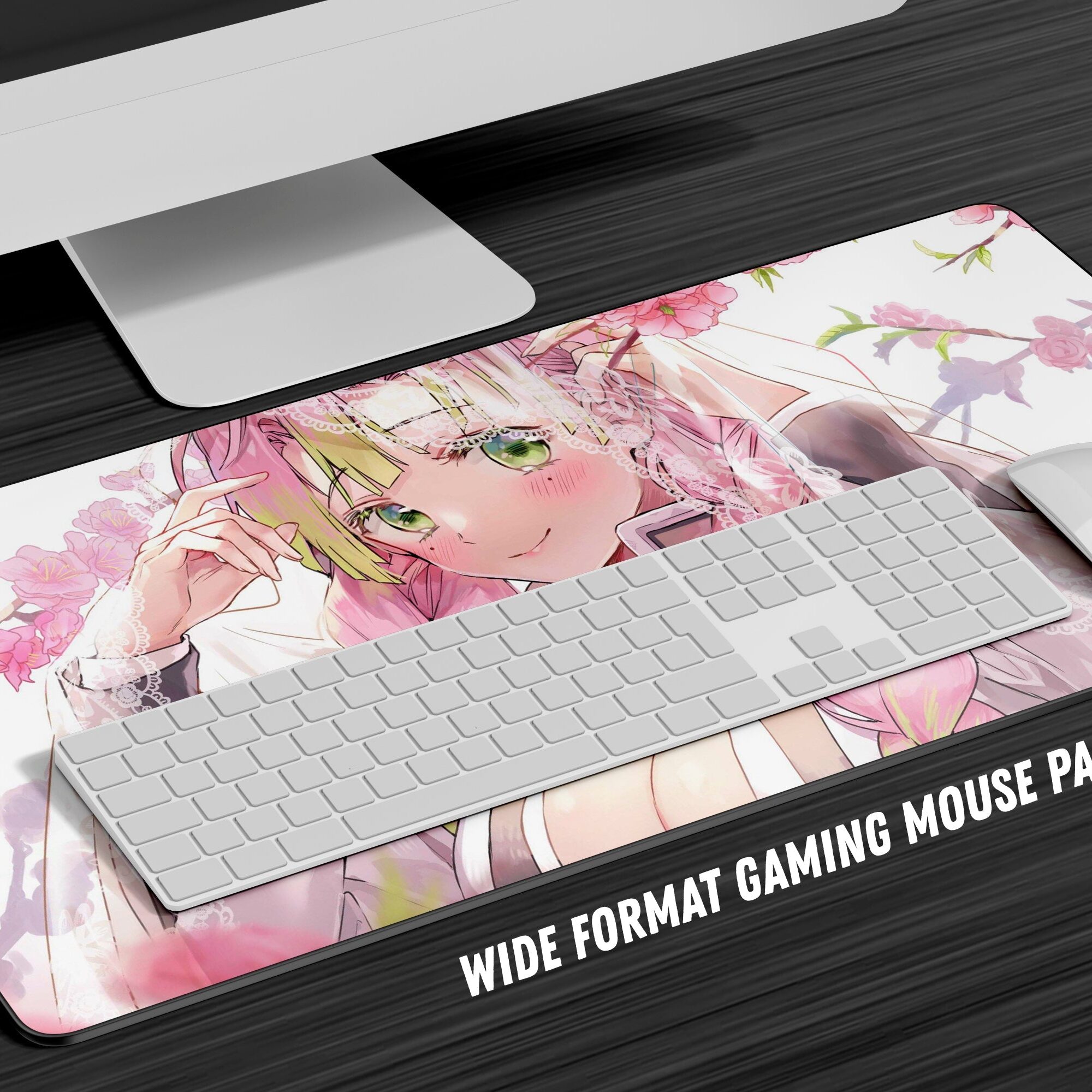 Demon Slayer Mitsuri Kanroji Love Hashira Gaming Anime Mouse Pad