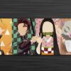 Demon Slayer Minimalist Gang Gaming Anime Mouse Pad