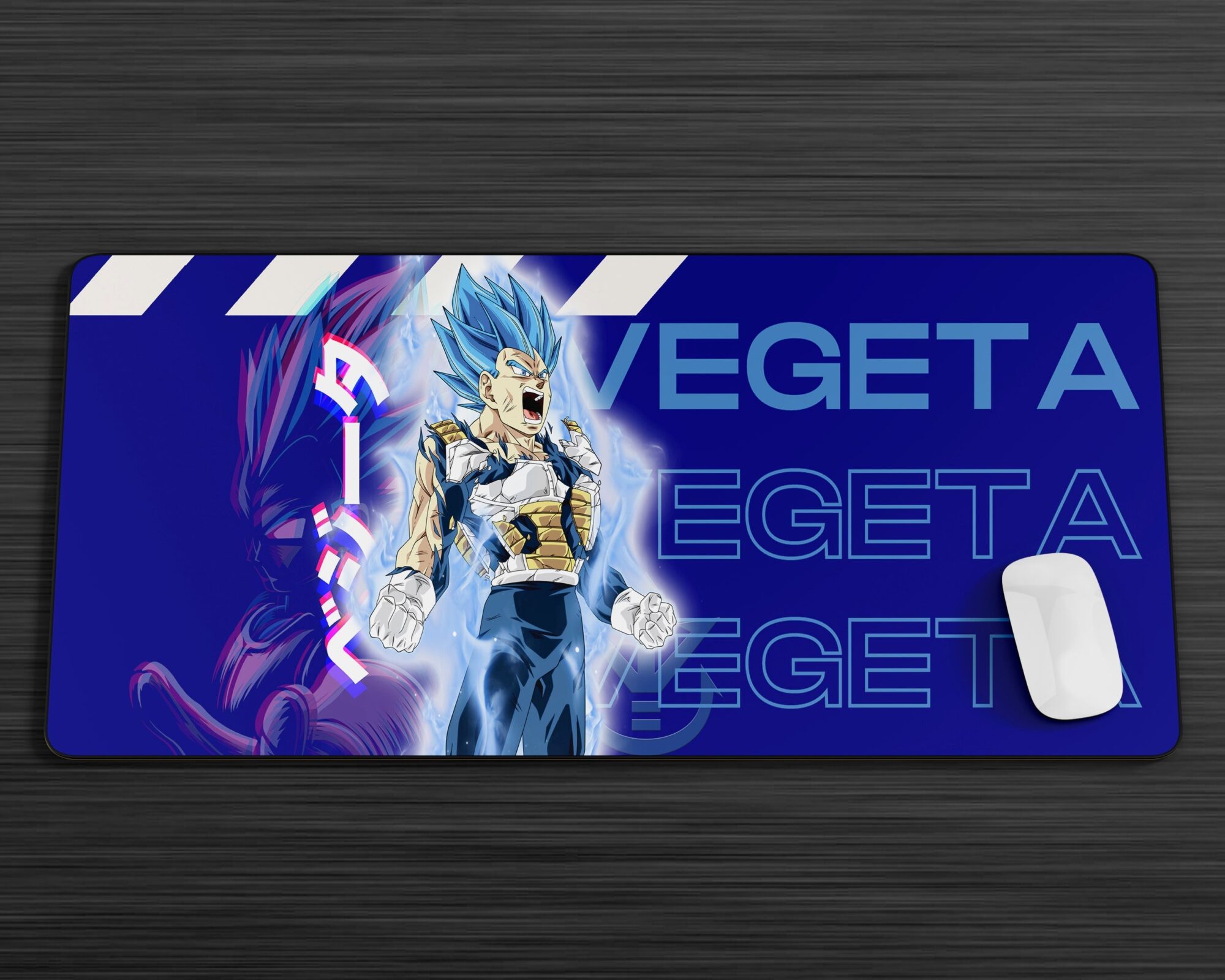 Dragon Ball Vegeta Hype Gaming Anime Mouse Pad