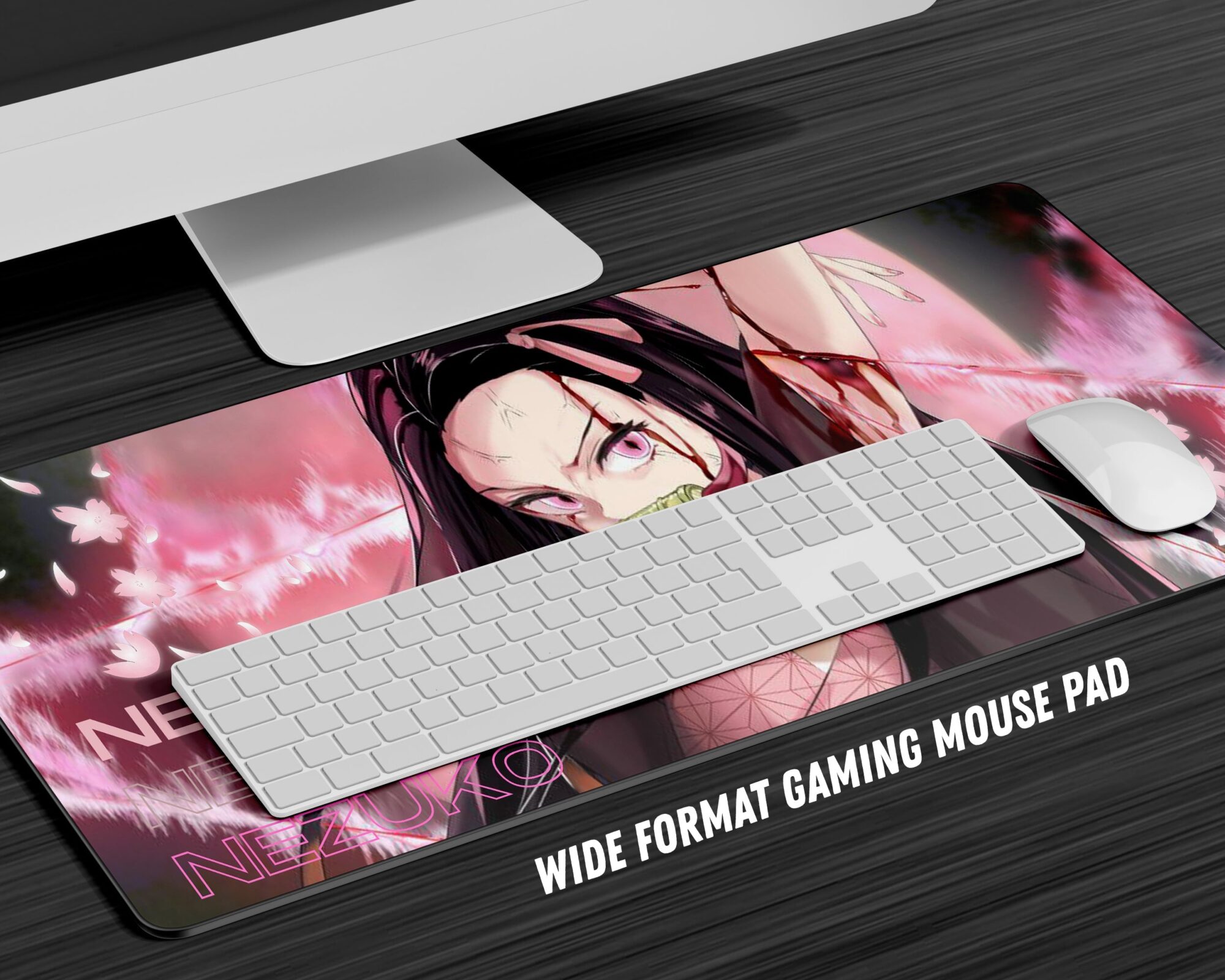 Demon Slayer Nezuko Hype Gaming Anime Mouse Pad