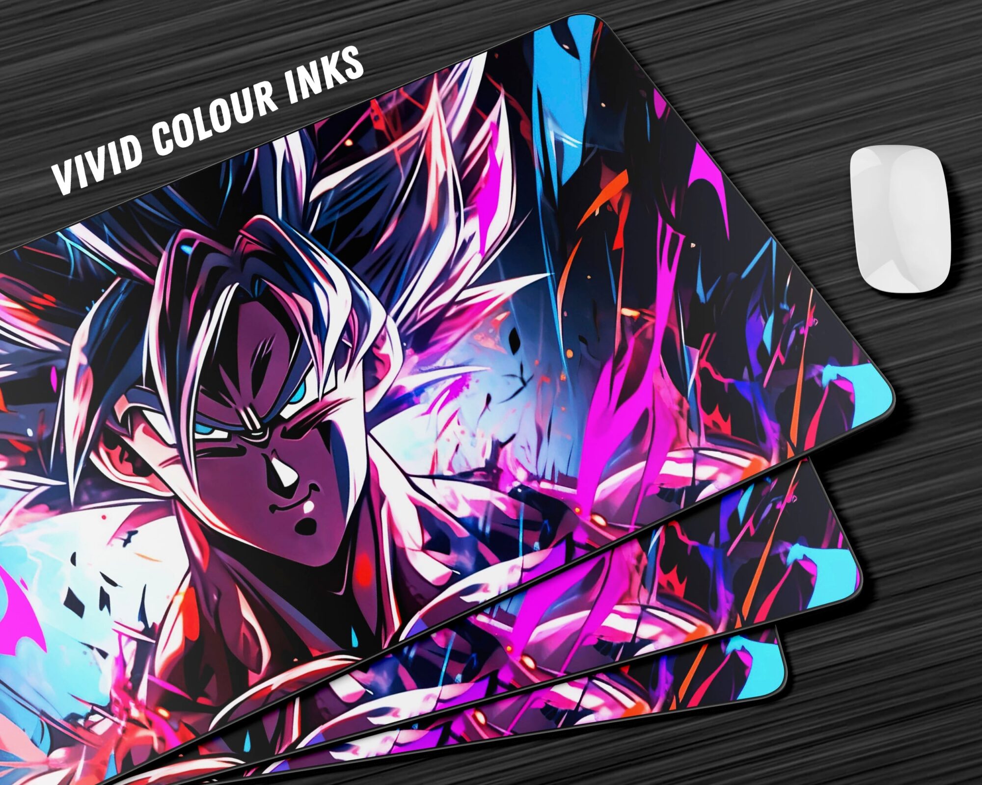 Dragon Ball Neon Goku Gaming Anime Mouse Pad