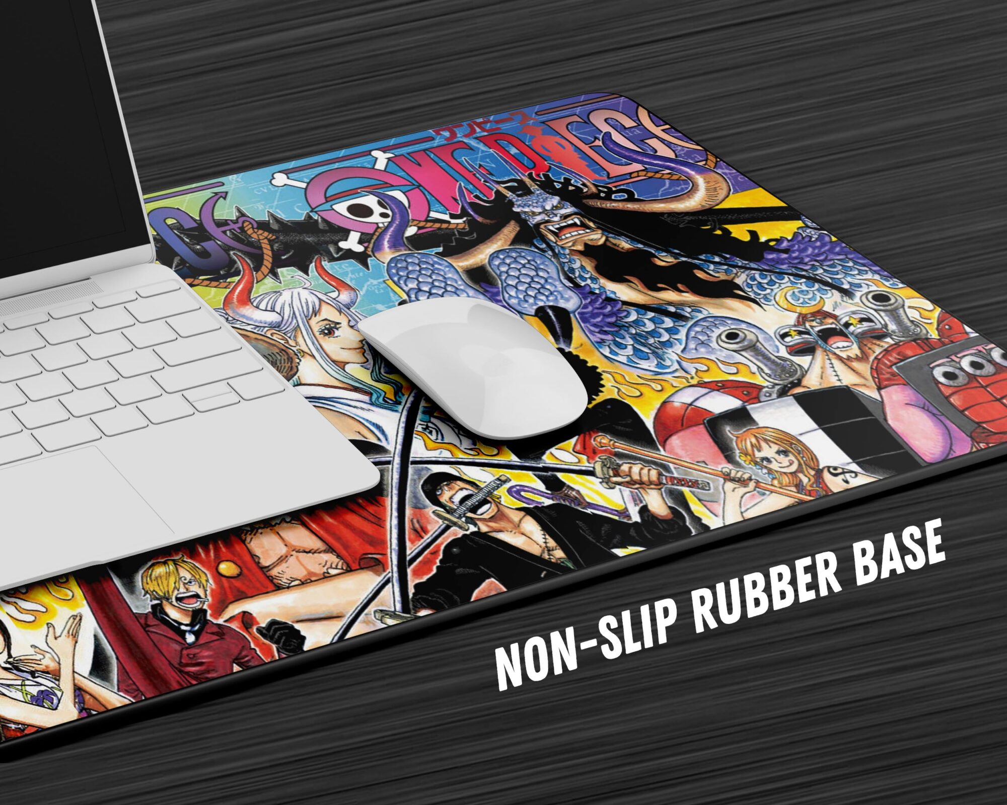 One Piece Gang Manga Collage Gaming Anime Mouse Pad