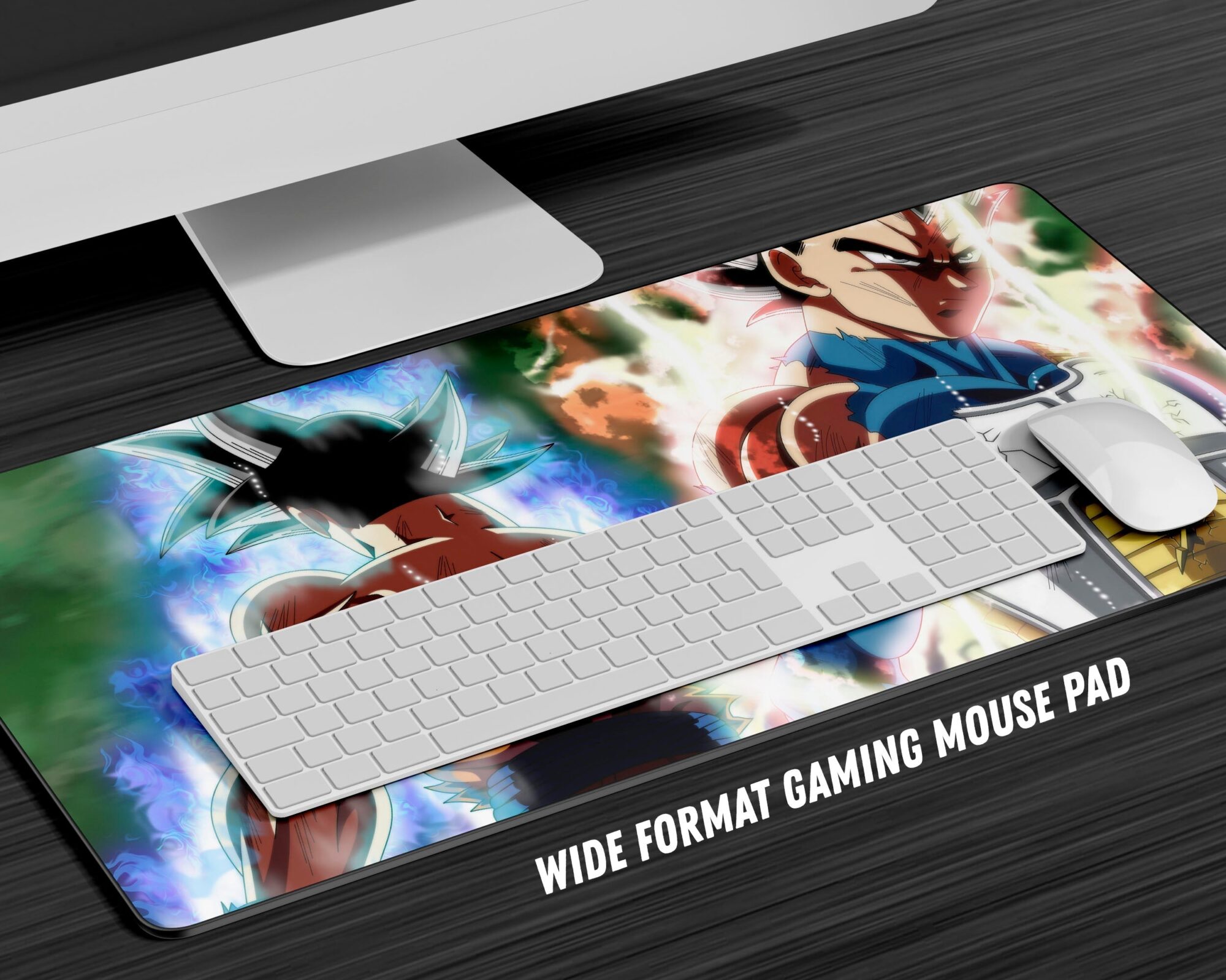 Dragon Ball Goku Vegeta Power Surge Gaming Anime Mouse Pad