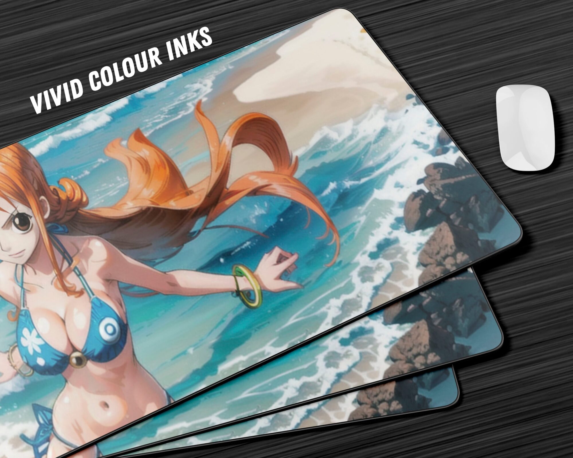 One Piece Nami Beachside Gaming Anime Mouse Pad