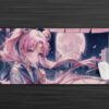 Sailor Moon Lofi City Gaming Anime Mouse Pad