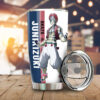 Akaza Stainless Steel Anime Tumbler Cup Custom Demon Slayer