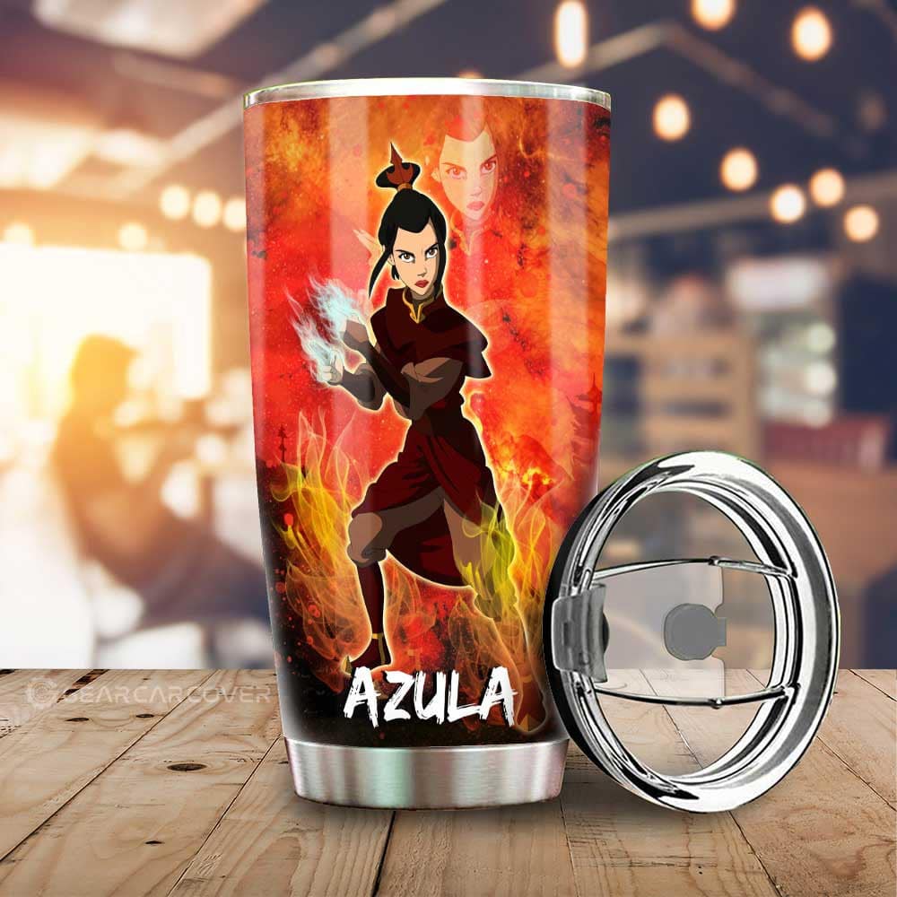 Azula Stainless Steel Anime Tumbler Cup Custom Avatar The Last Airbender Anime