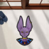 Dragon Ball Rug Beerus Rug Anime Custom Shaped Rug Anime Rug