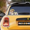 Baby On Board Usopp Car Sticker Custom One Piece Anime Car Accessories