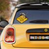 Baka Zoro Warning Car Sticker Custom One Piece Anime Car Accessories