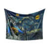 Batman Starry Dark Knight Blanket