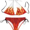 Kyojuro Fire Bikini Demon Slayer Bikini Anime Bikini Swimsuit