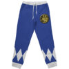 Blue Ranger Mighty Morphin Power Rangers Otaku Cosplay Anime Sweatpants