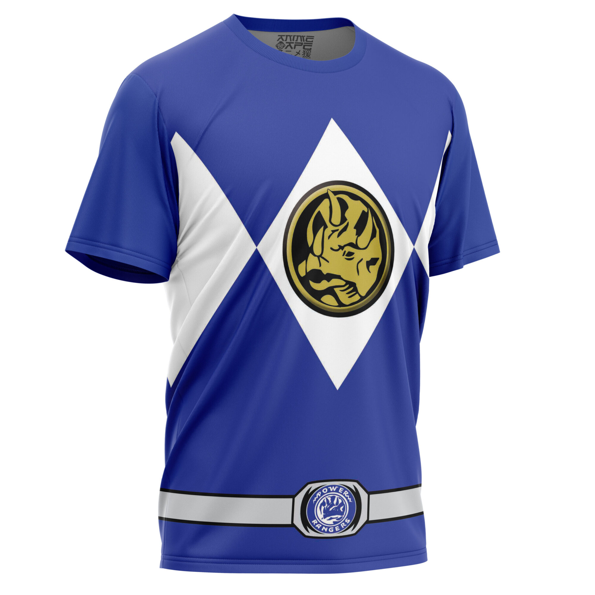 Hooktab Blue Ranger Mighty Morphin Power Rangers Anime T-Shirt