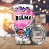 Bulma Uniform Stainless Steel Anime Tumbler Cup Custom Dragon Ball Anime