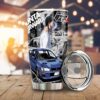 Bunta Fujiwara Stainless Steel Anime Tumbler Cup Custom Initial D Anime