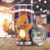 Charmander Stainless Steel Anime Tumbler Cup Custom Anime Galaxy Manga Style