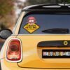 Chopper Warning Car Sticker Custom One Piece Anime Car Accessories