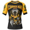 Hooktab Sweep the Leg Cobra Kai Short Sleeve Rash Guard Compression Shirt Cosplay Anime Gym Shirt