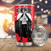 Crocodile Stainless Steel Anime Tumbler Cup Custom Manga Style One Piece Anime