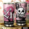 Donquixote Doflamingo Stainless Steel Anime Tumbler Cup Custom One Piece Manga Style