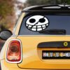 Donquixote Pirates Flag Car Sticker Custom One Piece Anime Car Accessories