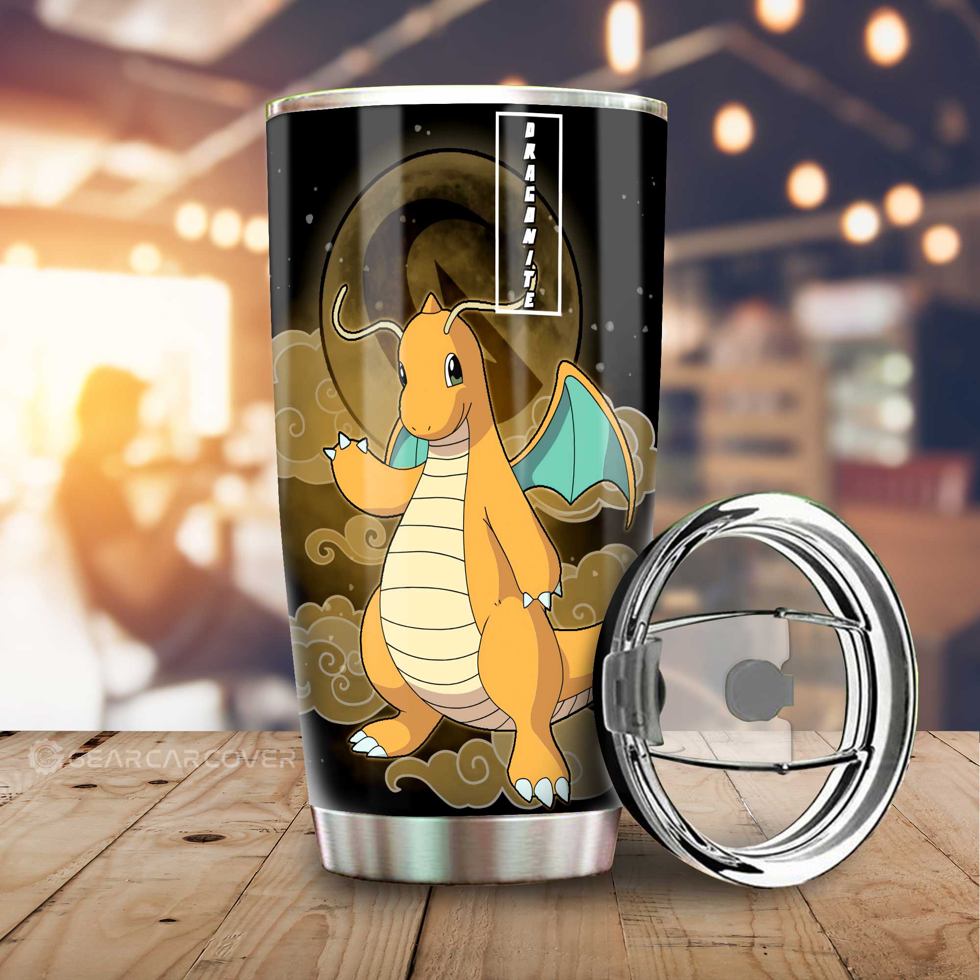 Dragonite Stainless Steel Anime Tumbler Cup Custom Anime