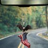 Eagle Ornament Custom US Flag Car Interior Accessories